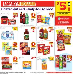 Catalogue Family Dollar from 10/13/2019