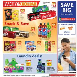 Catalogue Family Dollar from 05/31/2020