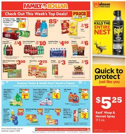 Catalogue Family Dollar from 07/26/2020