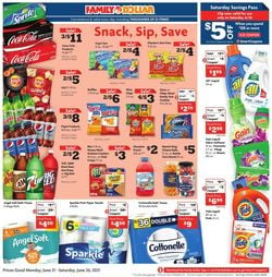 Catalogue Family Dollar from 06/21/2021