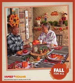 Catalogue Family Dollar from 08/15/2021