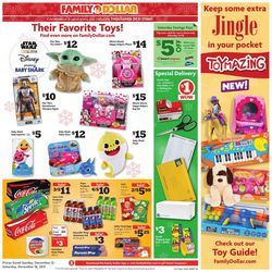 Catalogue Family Dollar HOLIDAY AD 2021 from 12/12/2021