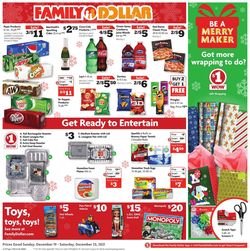 Catalogue Family Dollar HOLIDAY AD 2021 from 12/19/2021