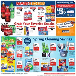 Catalogue Family Dollar from 04/18/2022