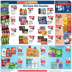 Catalogue Family Dollar from 05/29/2022