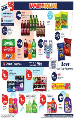 Catalogue Family Dollar from 11/09/2025