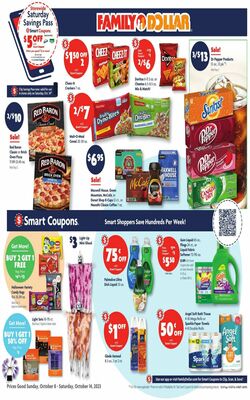 Catalogue Family Dollar from 10/08/2023