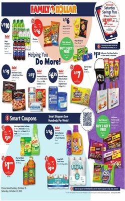 Catalogue Family Dollar from 10/15/2023