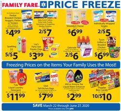 Catalogue Family Fare from 03/22/2020