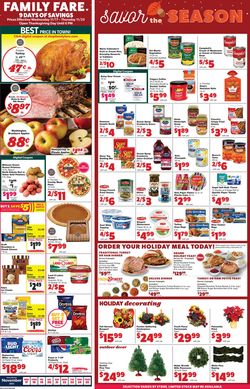 Catalogue Family Fare from 11/17/2021