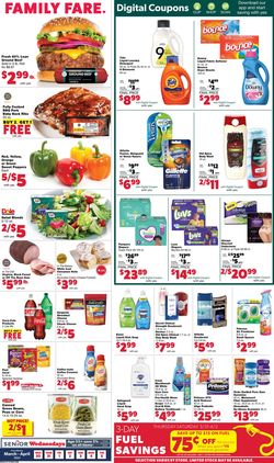 Catalogue Family Fare from 03/30/2022