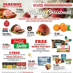 Catalogue Fareway from 12/21/2025