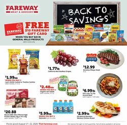 Catalogue Fareway from 08/16/2026