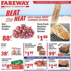 Catalogue Fareway from 07/30/2019