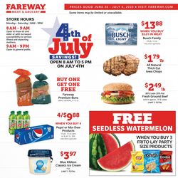 Catalogue Fareway from 06/30/2020