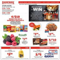 Catalogue Fareway from 01/26/2021