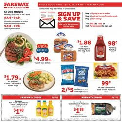 Catalogue Fareway from 04/13/2021