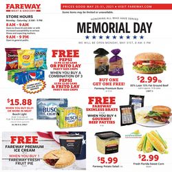 Catalogue Fareway from 05/25/2021