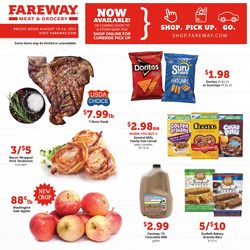 Catalogue Fareway from 08/18/2021