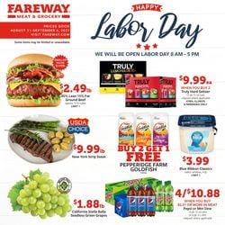 Catalogue Fareway from 08/31/2021