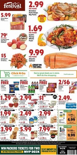 Catalogue Festival Foods from 10/01/2025