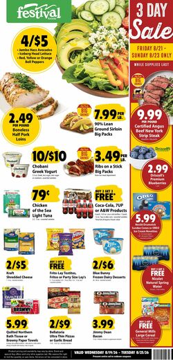 Catalogue Festival Foods from 08/19/2026