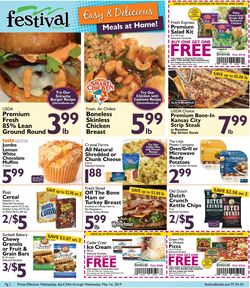 Catalogue Festival Foods from 04/24/2019