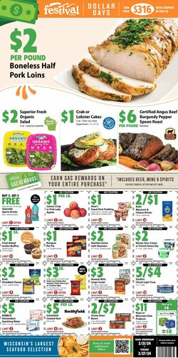 Catalogue Festival Foods from 02/21/2024