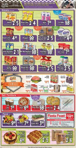 Catalogue Fiesta Foods SuperMarkets from 11/20/2019