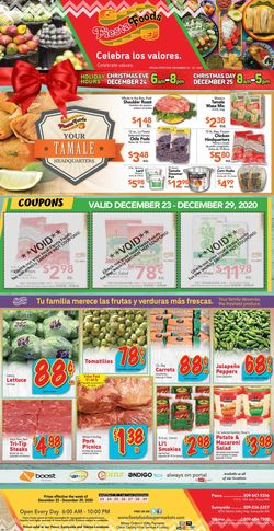 Catalogue Fiesta Foods SuperMarkets from 12/23/2020