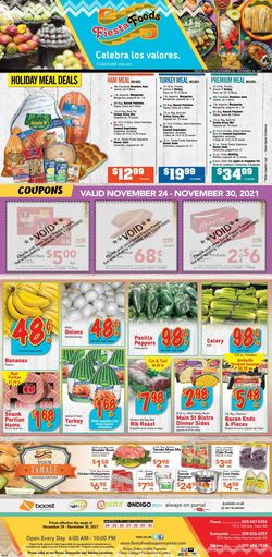 Catalogue Fiesta Foods SuperMarkets from 11/24/2021