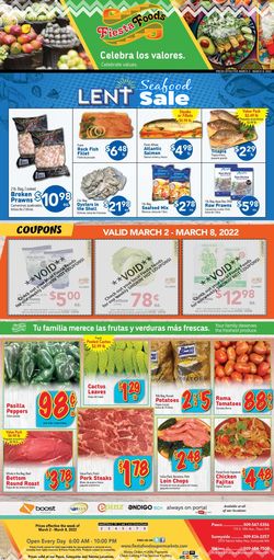 Catalogue Fiesta Foods SuperMarkets from 03/02/2022