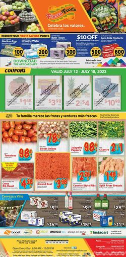 Catalogue Fiesta Foods SuperMarkets from 07/12/2023
