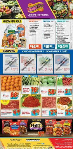 Catalogue Fiesta Foods SuperMarkets from 11/01/2023