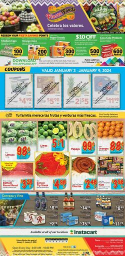 Catalogue Fiesta Foods SuperMarkets from 01/03/2024