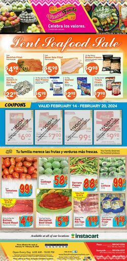 Catalogue Fiesta Foods SuperMarkets from 02/14/2024