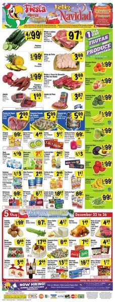 Catalogue Fiesta Mart HOLIDAY 2021 from 12/22/2021