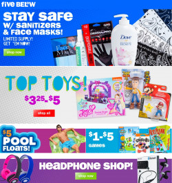 Catalogue Five Below from 06/10/2020