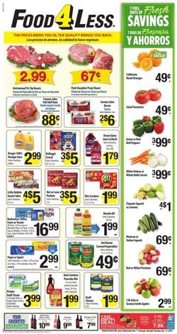 Catalogue Food 4 Less from 12/11/2019