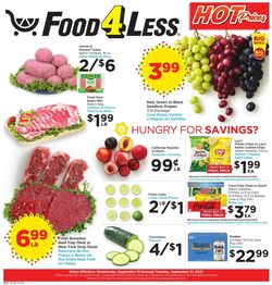 Catalogue Food 4 Less from 09/15/2021