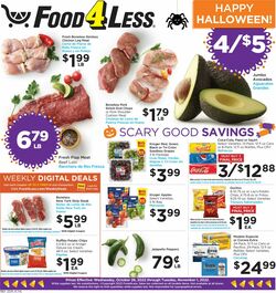Catalogue Food 4 Less from 10/26/2022