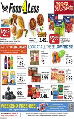 Current weekly ad Food 4 Less