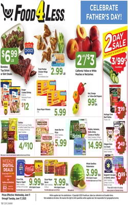 Catalogue Food 4 Less from 06/11/2025