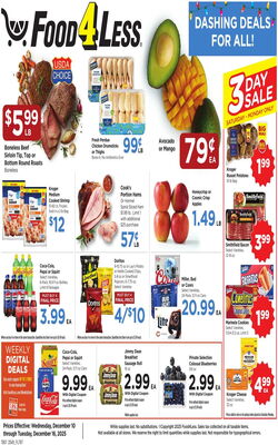 Catalogue Food 4 Less from 12/10/2025