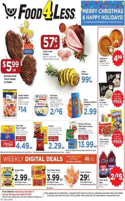 Catalogue Food 4 Less from 12/17/2025