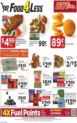 Current weekly ad Food 4 Less