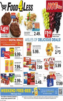 Catalogue Food 4 Less from 09/04/2024