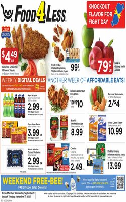 Catalogue Food 4 Less from 09/11/2024