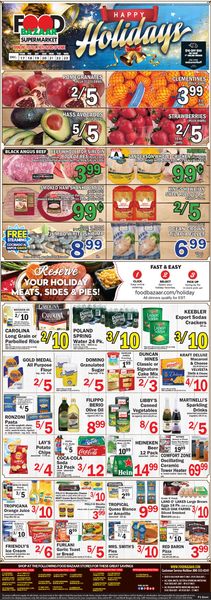 Catalogue Food Bazaar Christmas Ad 2020 from 12/17/2020