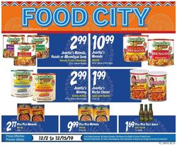 Catalogue Food City from 12/02/2019
